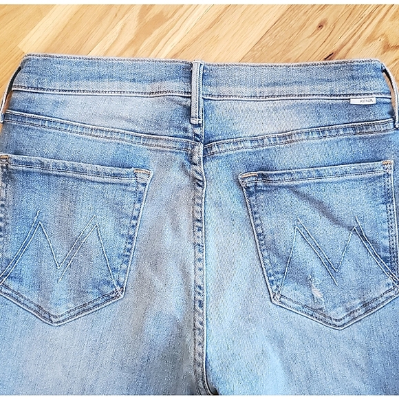 MOTHER - THE STUNNER ZIP ANKLE STEP CHEW in POISONED PETALS Size 30 - Picture 9 of 15